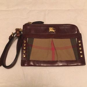 Burberry wristlet